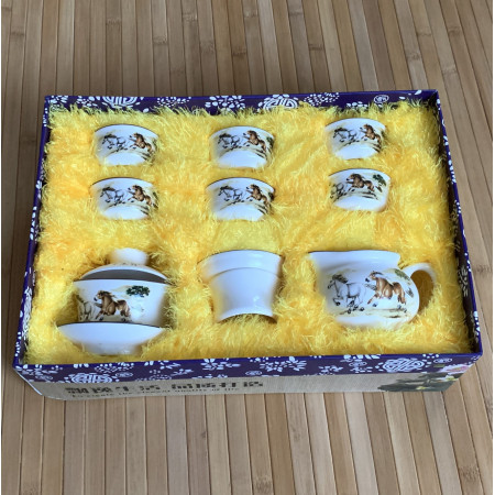 Набор для чаепития Лошади для 6 персон